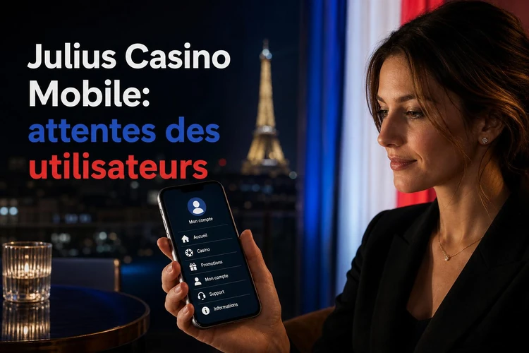 Julius Casino Mobile: attentes des utilisateurs français