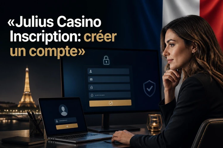 Julius Casino Inscription: créer un compte et réussir le premier accès